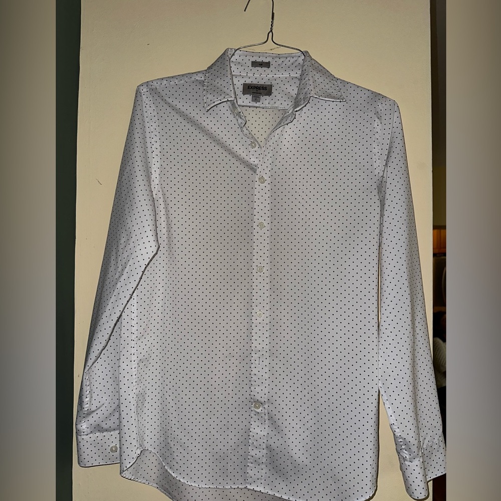 Small Express Slim Fit Button Down - image 1